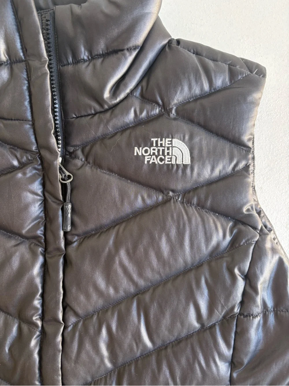 The North Face Aconcagua Vest Womens Small Black 550 Down Puffer Quilted